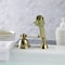 Kingston Brass KSK3357PLTR Deck Mount Hand Shower with Diverter for Roman Tub Faucet, Brushed Brass KSK3357PLTR - alternate 3